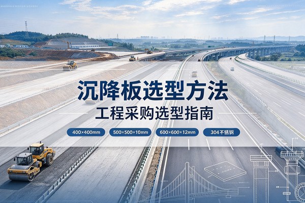华池沉降板选择方法