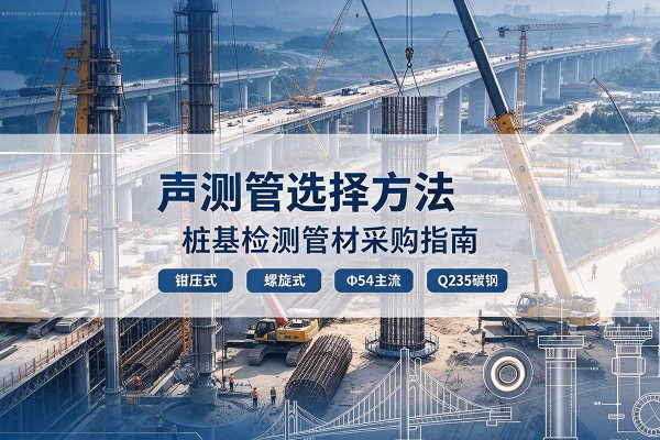 华池声测管选型标准