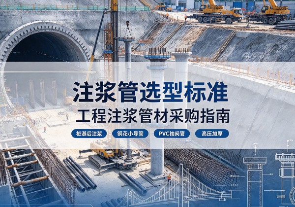 华池注浆管选型标准
